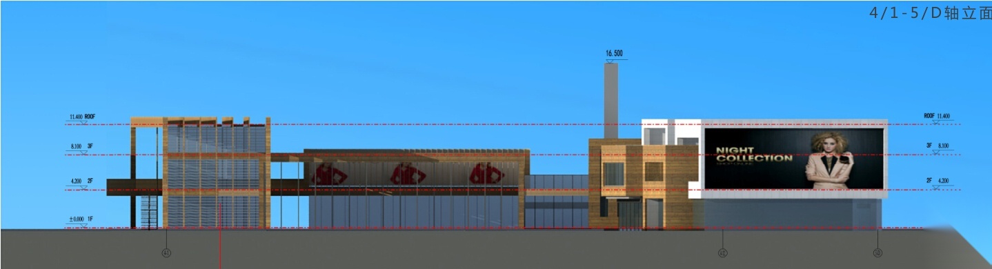 [浙江]万科现代风格综合性商业建筑设计方案文本cad施工图下载【ID:151641193】