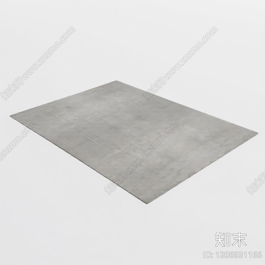 灰色纹理地毯3D模型下载【ID:1206931166】