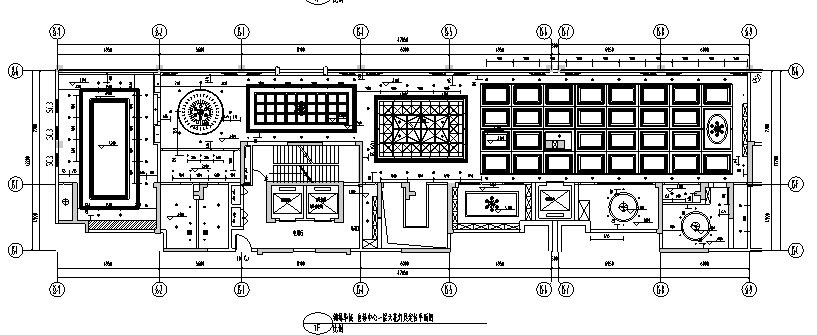 锦绣华城售楼中心设计施工图（附效果图）cad施工图下载【ID:161716176】