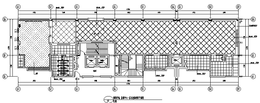 锦绣华城售楼中心设计施工图（附效果图）cad施工图下载【ID:161716176】