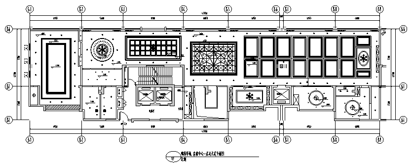 锦绣华城售楼中心设计施工图（附效果图）cad施工图下载【ID:161716176】