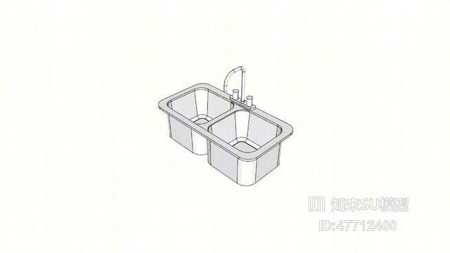 水槽SU模型下载【ID:47712400】