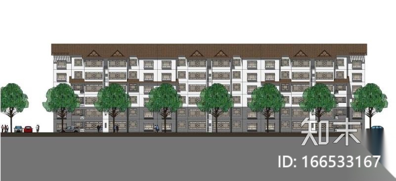 [天津]生态小镇居住区景观设计方案cad施工图下载【ID:166533167】