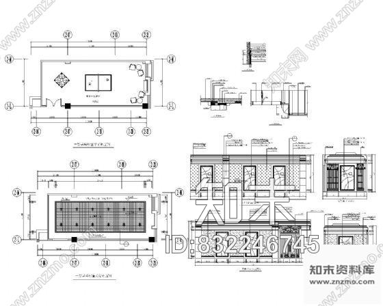 图块/节点乒乓球室装饰详图cad施工图下载【ID:832246745】