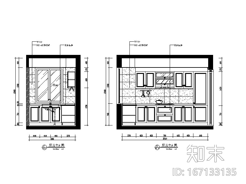 [广东]现代中式别墅设计施工图（含实景图）施工图下载【ID:167133135】