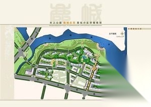 温州某水上花园规划及建筑方案文本cad施工图下载【ID:149845190】