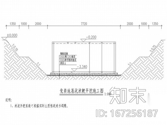 钢结构化粪池施工图cad施工图下载【ID:167256187】
