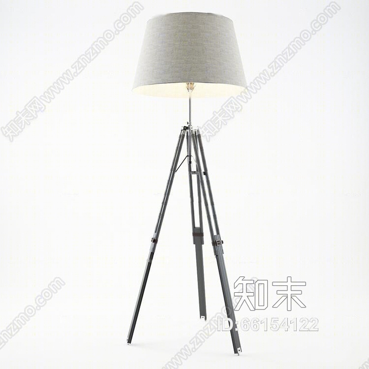 现代落地灯3D模型下载【ID:66154122】