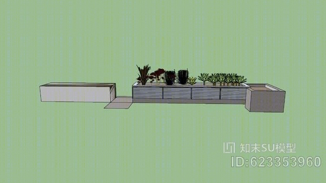 大都会种植机SU模型下载【ID:623353960】