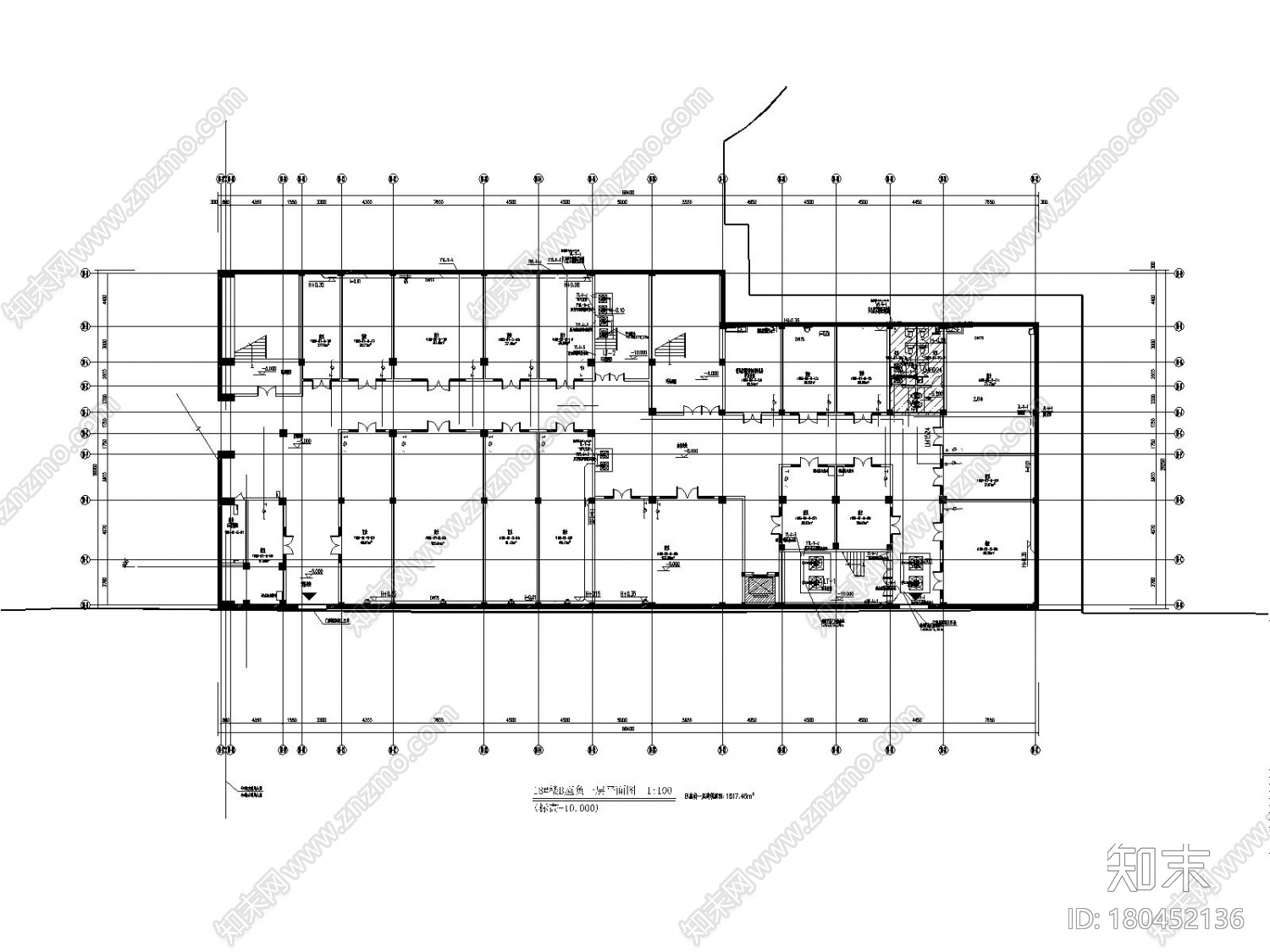 多栋建筑物的给排水及消防系统施工图设计cad施工图下载【ID:180452136】