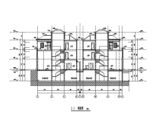 [江苏]多栋住宅及办公性建筑及结构、水电施工图（审图...施工图下载【ID:149776115】