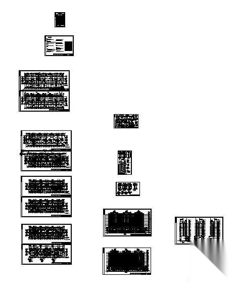 小高层建筑施工图纸cad施工图下载【ID:149865123】