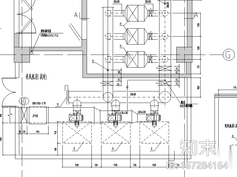 循环水零排放水处理工程节点图纸cad施工图下载【ID:167284164】