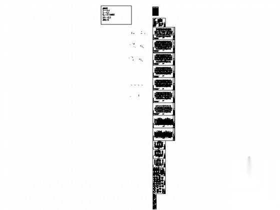 某四层花园洋房建筑施工图cad施工图下载【ID:167938107】