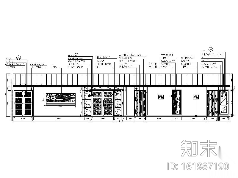 某大酒店局部室内客房装修施工图cad施工图下载【ID:161987190】