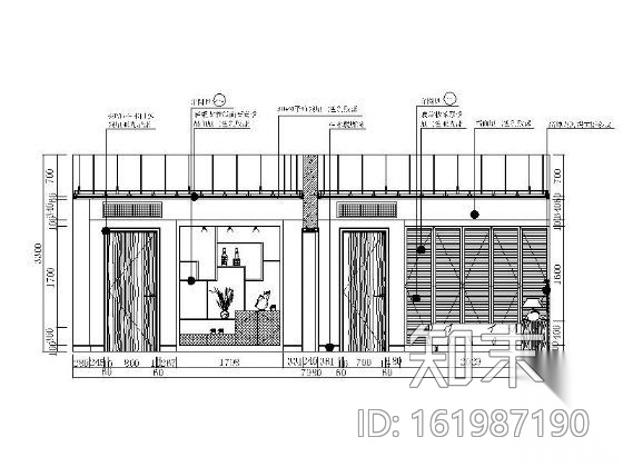 某大酒店局部室内客房装修施工图cad施工图下载【ID:161987190】