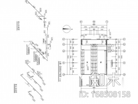 临时安置区给排水施工图施工图下载【ID:168508158】