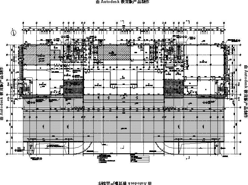 [江苏]多层框架结构对称布局研发办公楼建筑施工图（16年...cad施工图下载【ID:149958142】