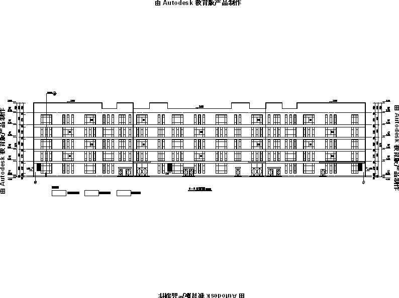 [江苏]多层框架结构对称布局研发办公楼建筑施工图（16年...cad施工图下载【ID:149958142】