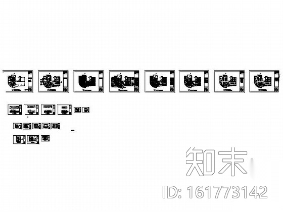 [南京]温馨咖啡厅室内装修图施工图下载【ID:161773142】