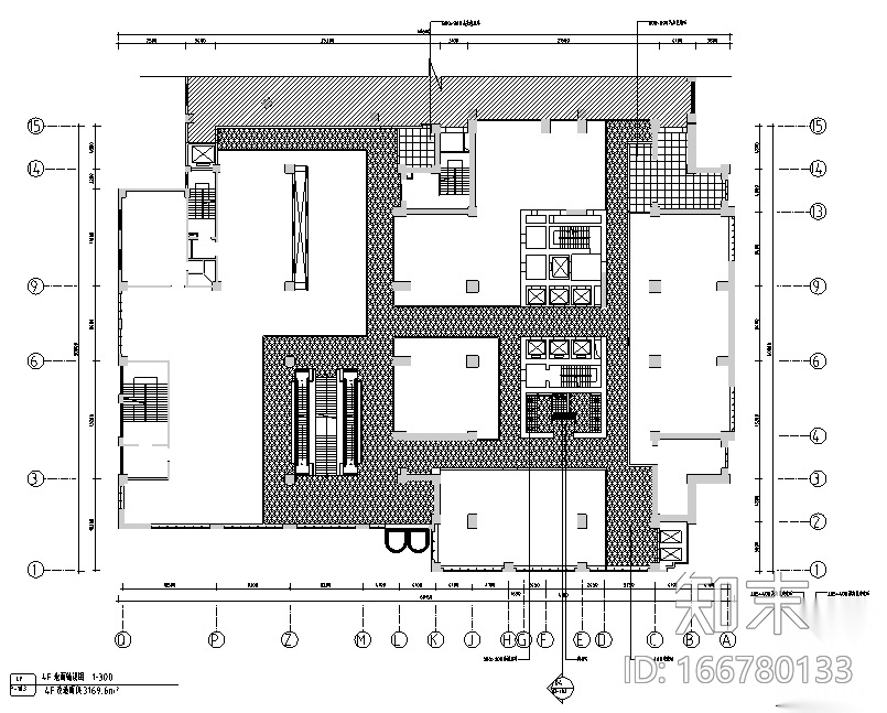 [新疆]9600平米新世纪餐饮空间设计施工图（附效果图）cad施工图下载【ID:166780133】