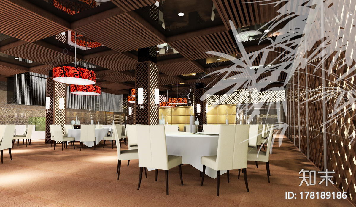 现代酒店|效果图+CAD施工图cad施工图下载【ID:178189186】