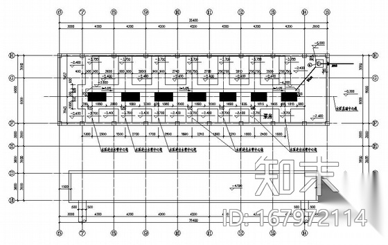 某供水泵站全部施工图cad施工图下载【ID:167972114】