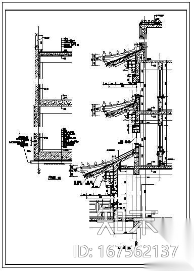 某古建筑节点构造详图施工图下载【ID:167562137】