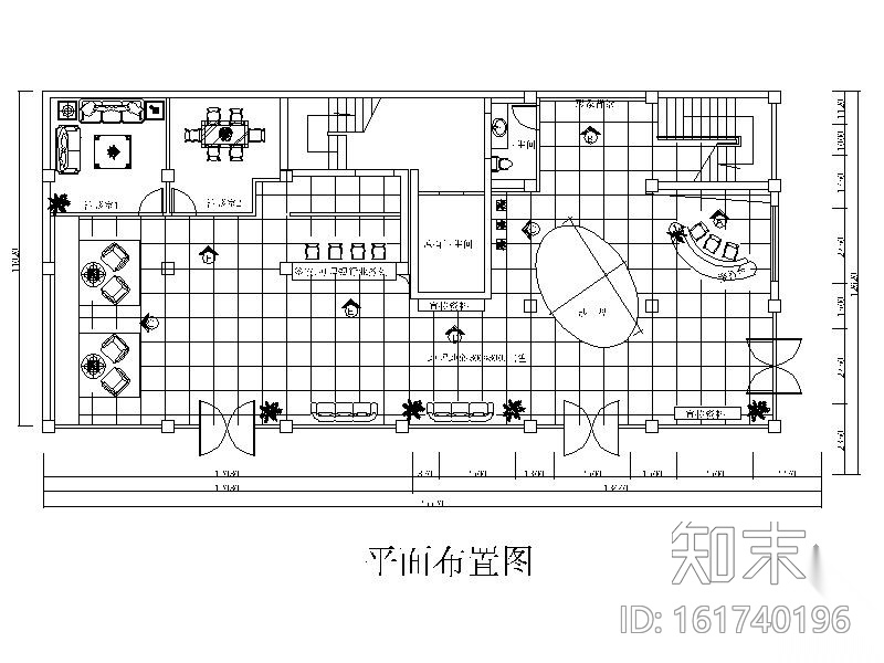 322㎡售楼处设计方案（含效果）cad施工图下载【ID:161740196】