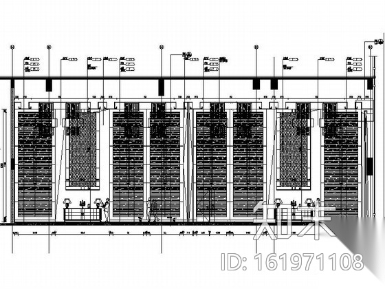 豪华国际连锁酒店宴会厅室内施工图cad施工图下载【ID:161971108】