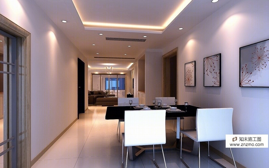 小家装cad施工图下载【ID:36933167】
