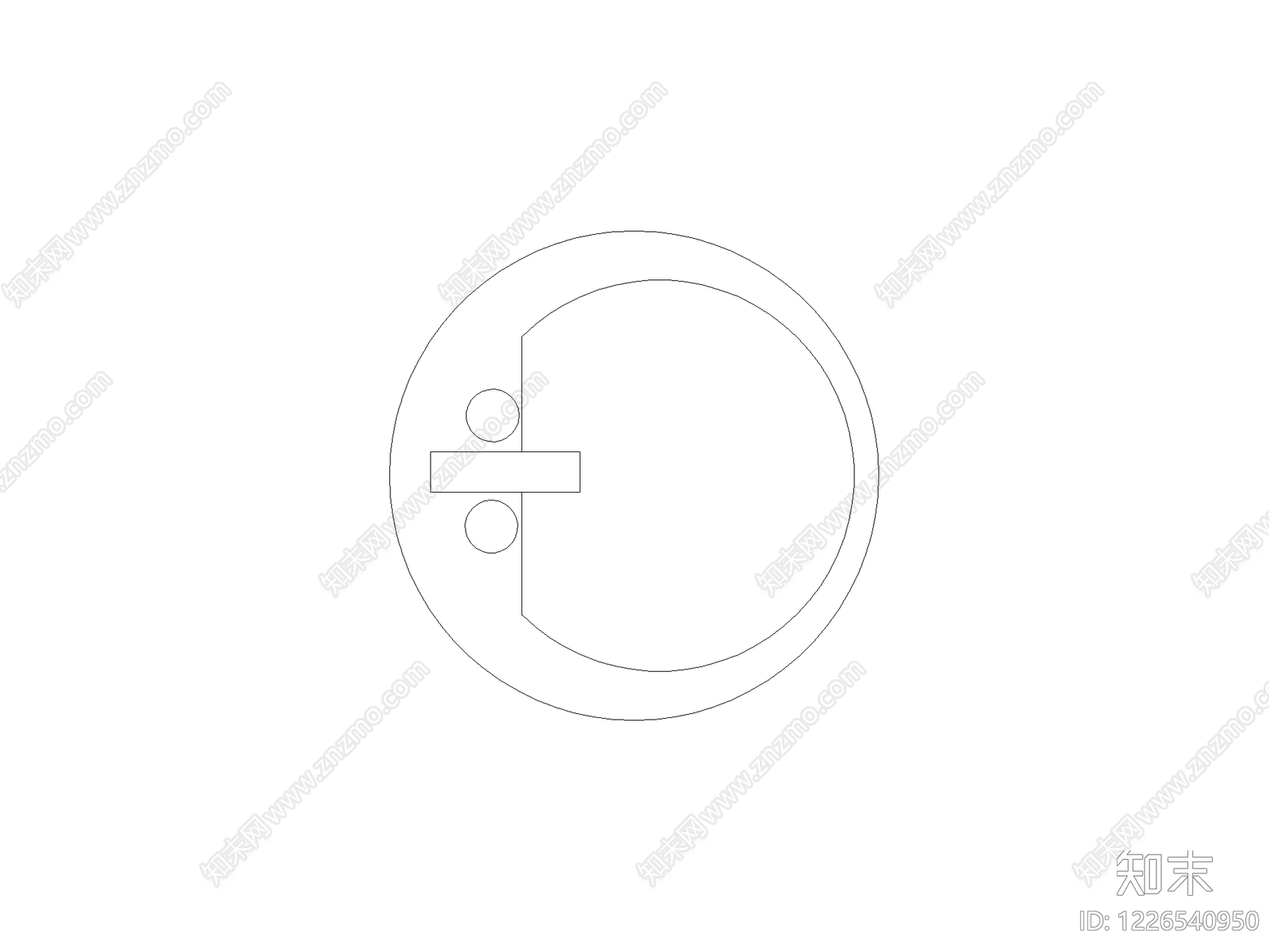 开关插座cad施工图下载【ID:1226540950】