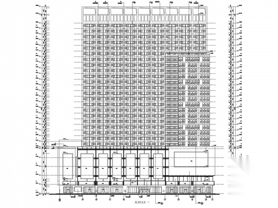 [安徽]大型购物中心建筑施工图（知名大学设计）cad施工图下载【ID:167655178】