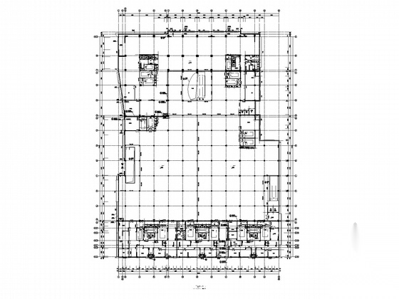 [安徽]大型购物中心建筑施工图（知名大学设计）cad施工图下载【ID:167655178】