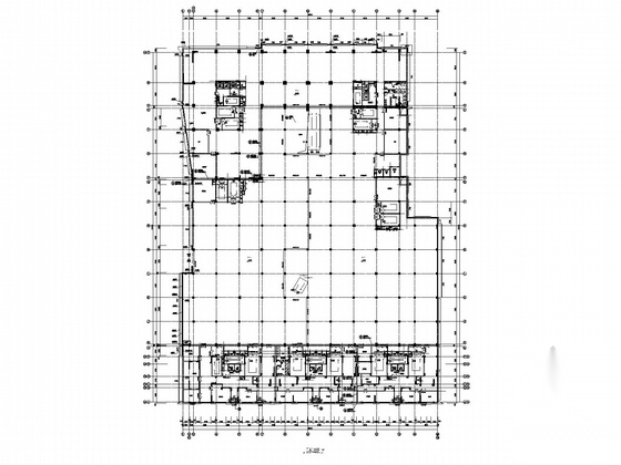 [安徽]大型购物中心建筑施工图（知名大学设计）cad施工图下载【ID:167655178】