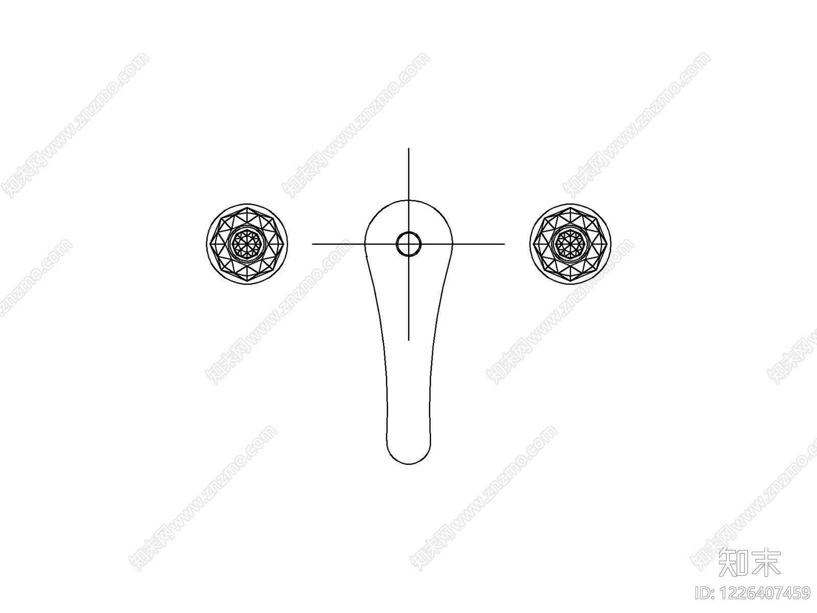 五金管件cad施工图下载【ID:1226407459】