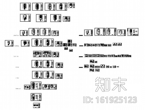 某三层别墅装修施工图cad施工图下载【ID:161925123】