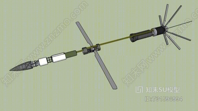 （内部）-13122mm巡航导弹雷达占领者SU模型下载【ID:731598994】