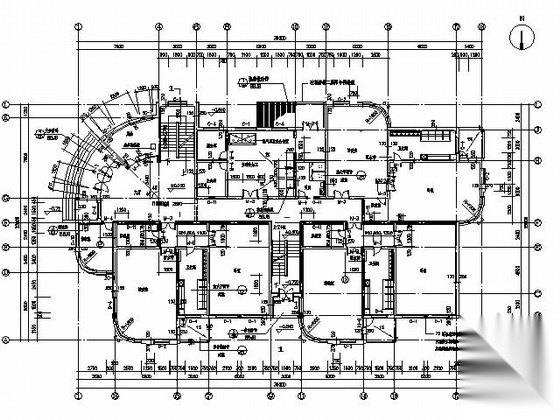 某四层九班幼儿园建筑扩初图cad施工图下载【ID:166067115】