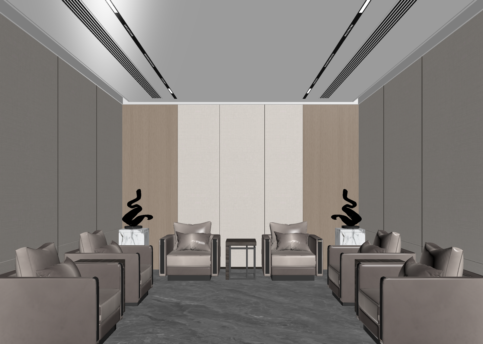 现代接待室3D模型下载【ID:1214448914】