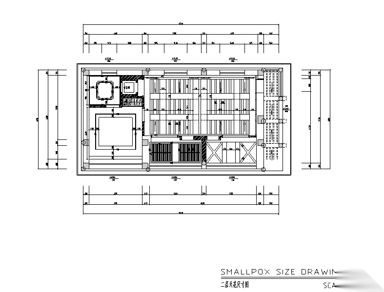 中式复古风格茶餐会所设计施工图（附效果图）cad施工图下载【ID:160711124】