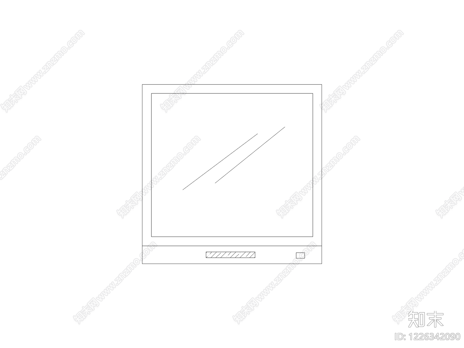 柜子cad施工图下载【ID:1226342090】