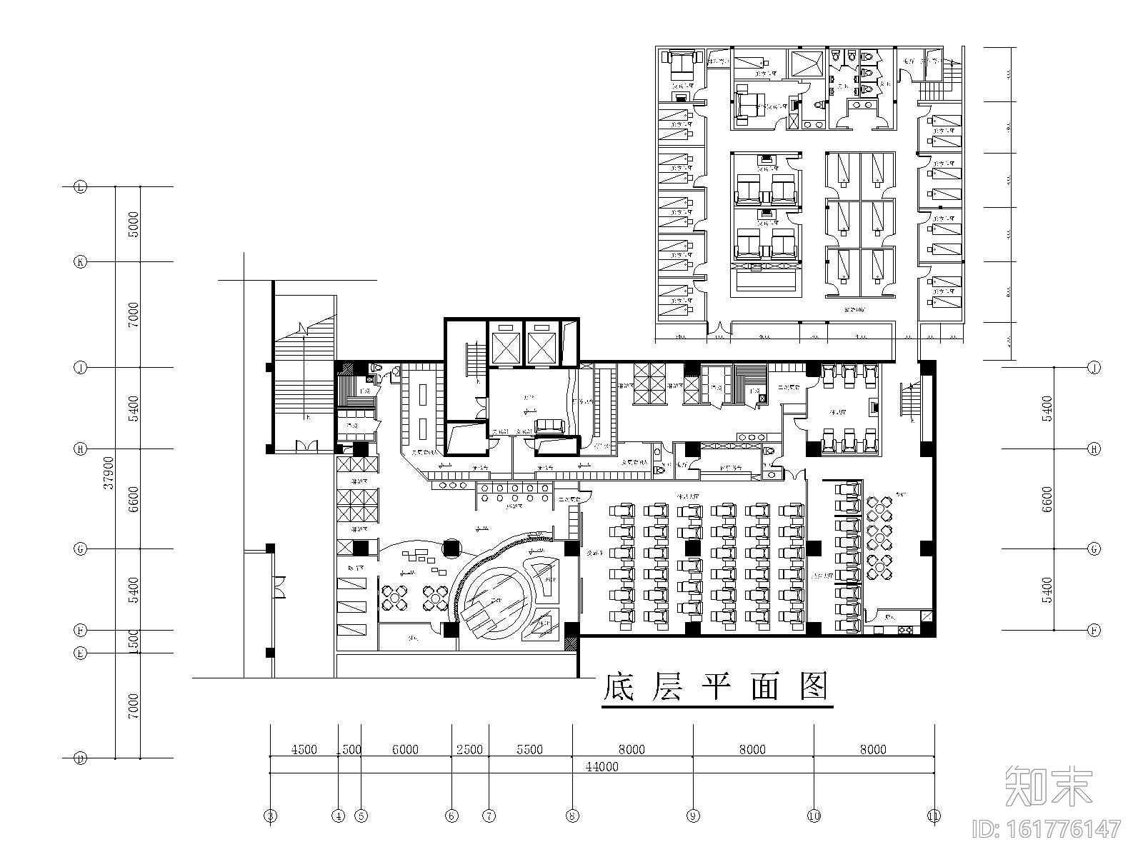 [江西]某四星级酒店桑拿洗浴施工图_水电施工图下载【ID:161776147】