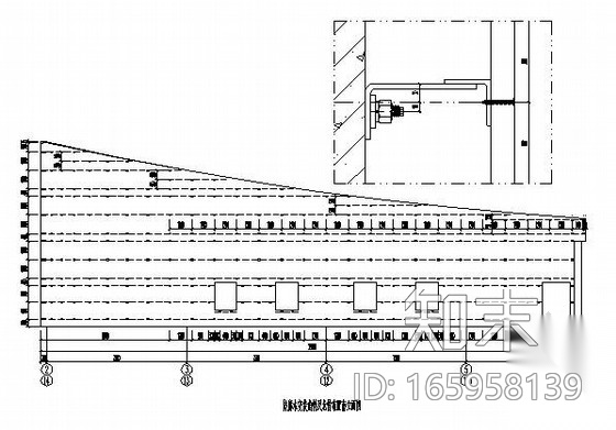 展览馆幕墙工程结构施工图（石材幕墙、玻璃幕墙）施工图下载【ID:165958139】