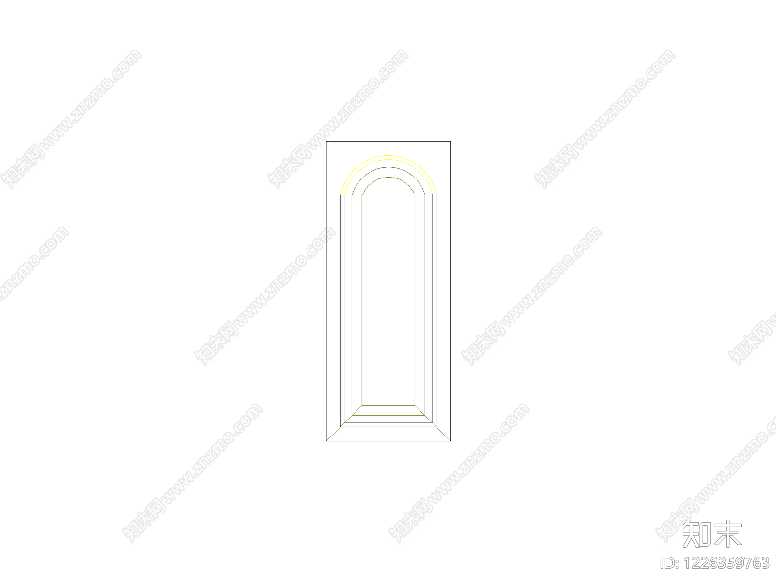 门cad施工图下载【ID:1226359763】