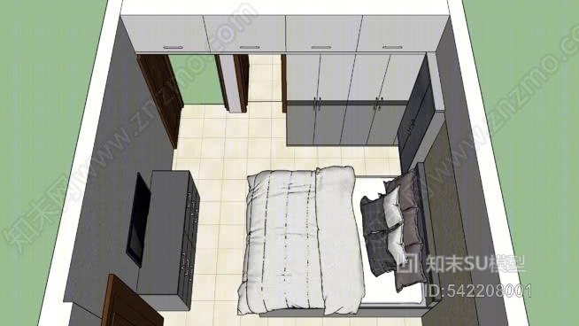 衣物SU模型下载【ID:542208001】