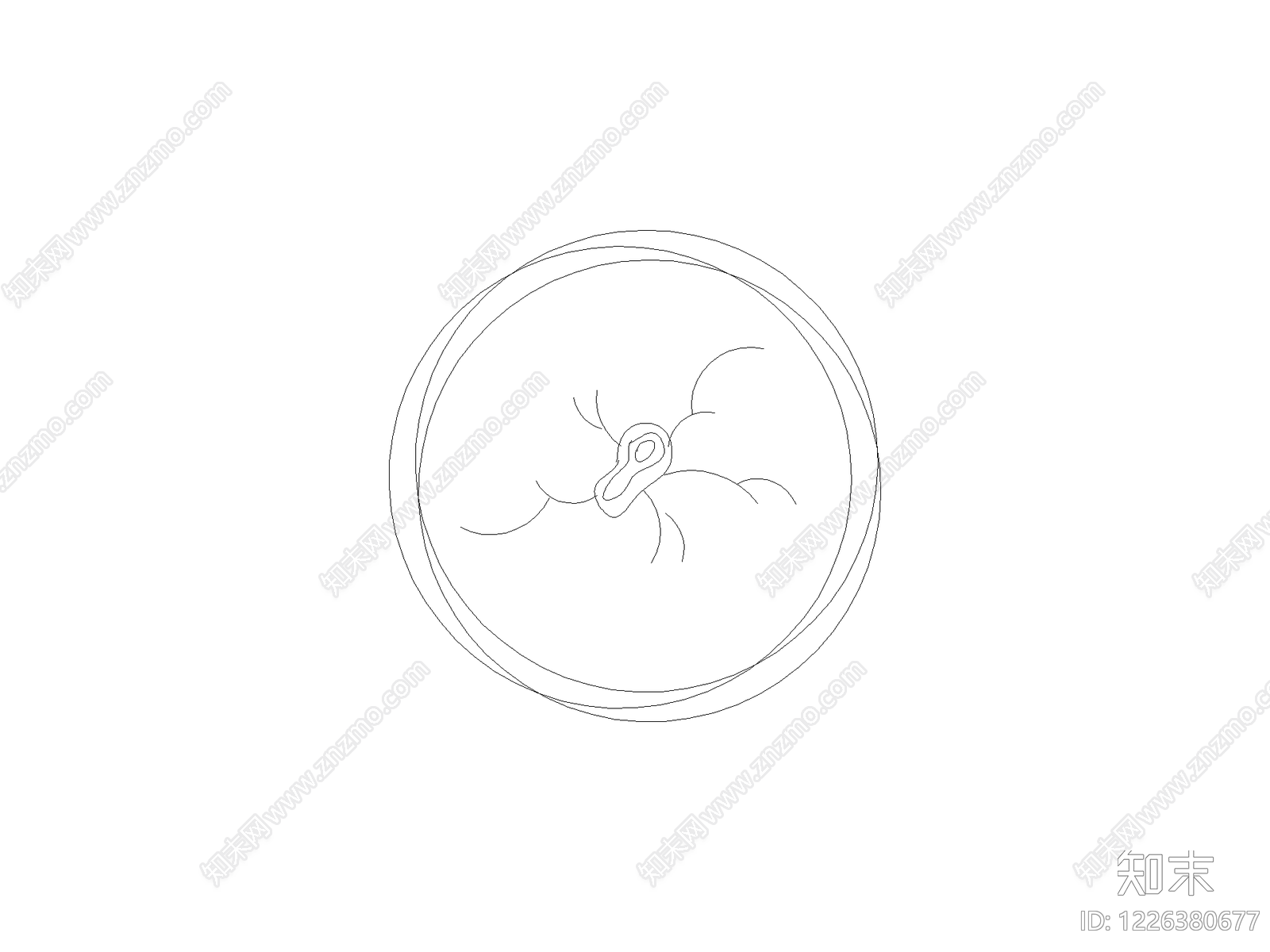 植物配置图例表cad施工图下载【ID:1226380677】
