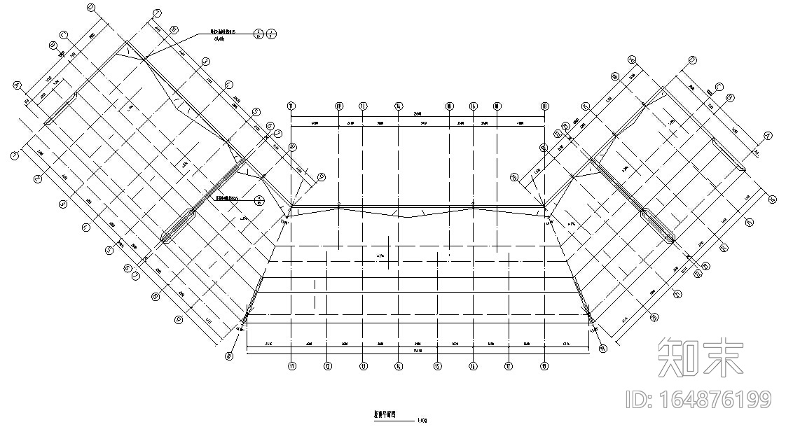 3套中式仿古建筑设计施工图CADcad施工图下载【ID:164876199】