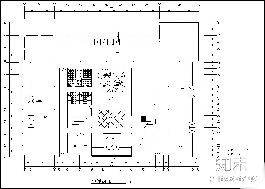 3套中式仿古建筑设计施工图CADcad施工图下载【ID:164876199】