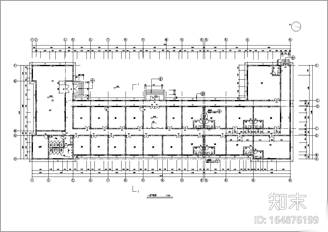 3套中式仿古建筑设计施工图CADcad施工图下载【ID:164876199】